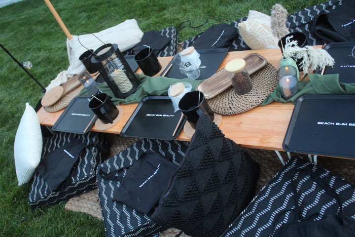 Babes In Business X Beach Bum Beauty Boho Candle Making Experience