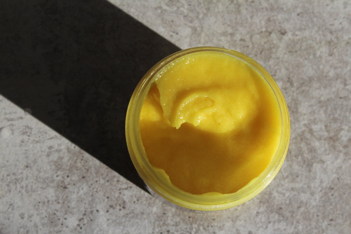 Foaming Whipped body scrub