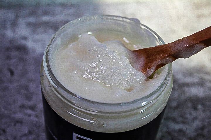 Foaming Whipped body scrub