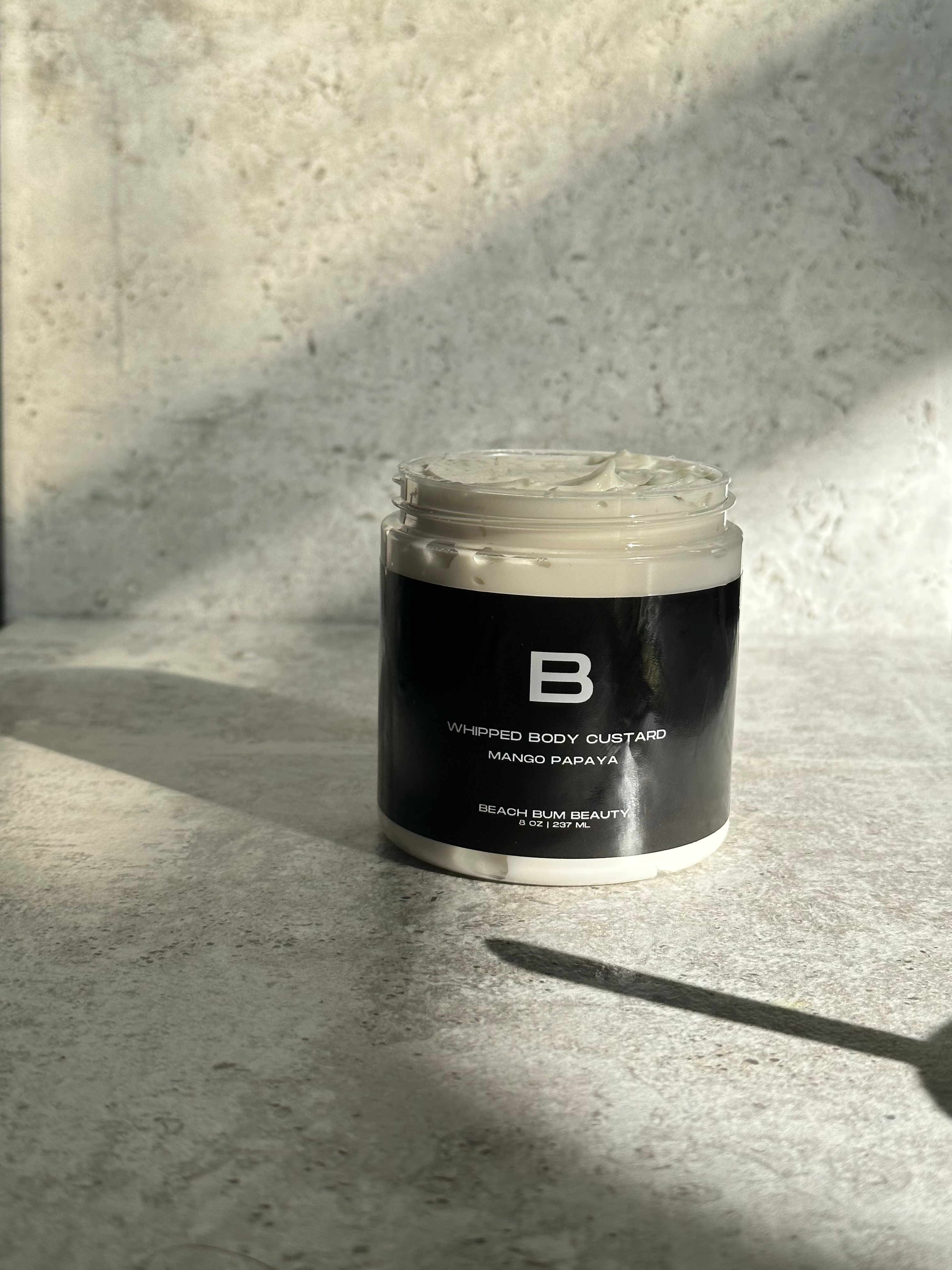 Whipped body custard