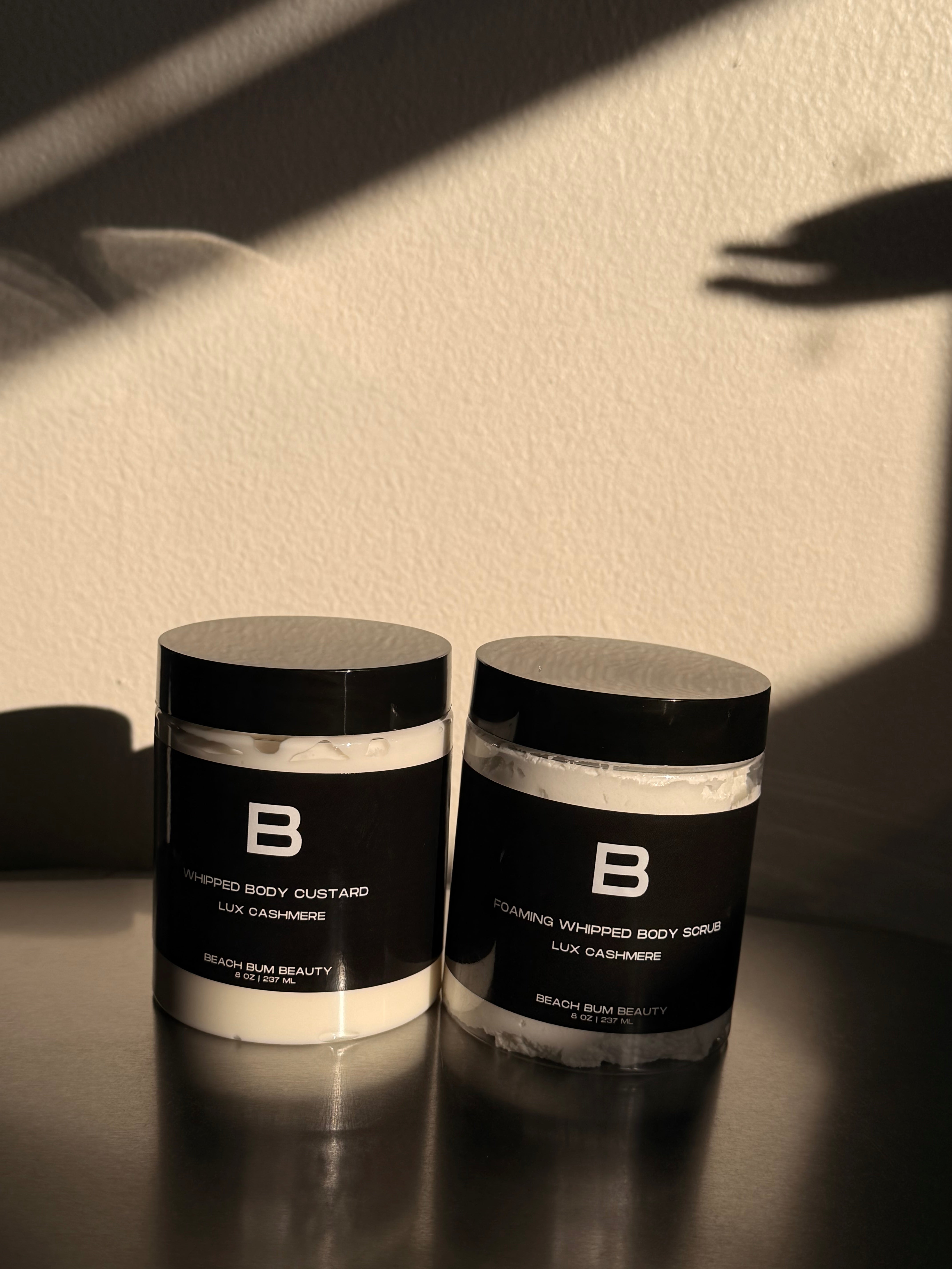 Foaming Whipped body scrub