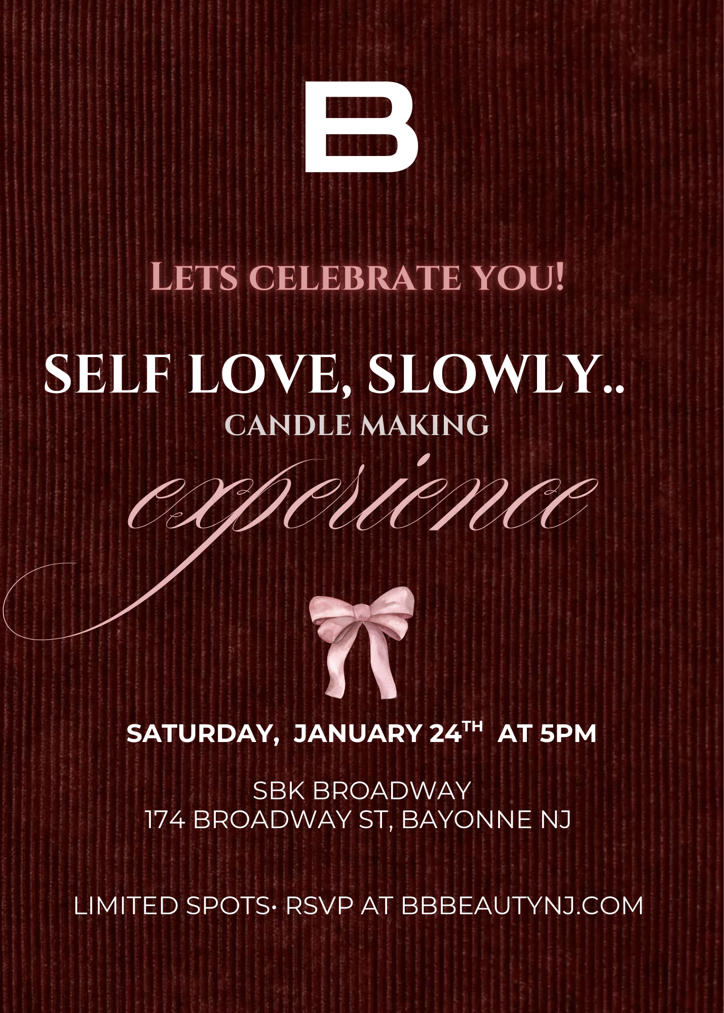 Self love Slowly Candle Making Experience