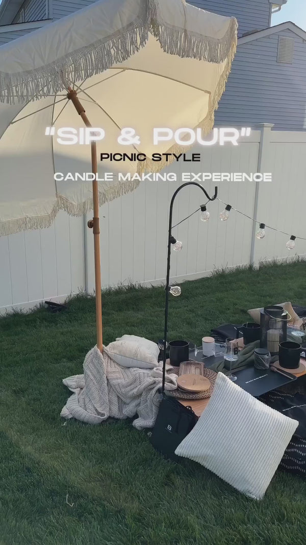 "SIP & POUR" CANDLE MAKING EXPERIENCE
