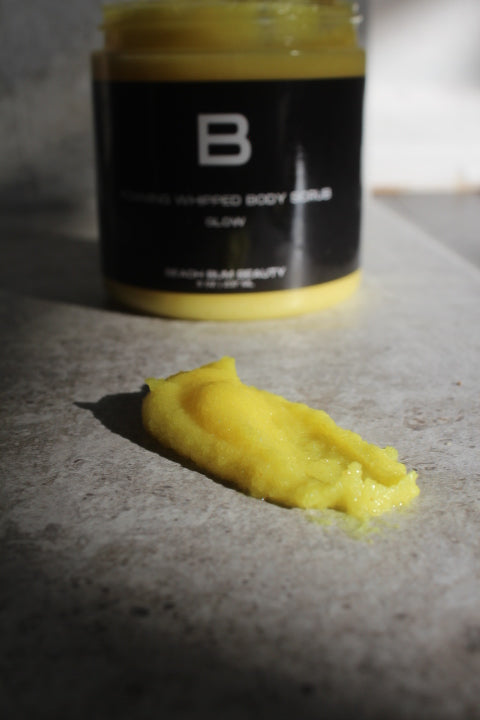 Foaming Whipped body scrub