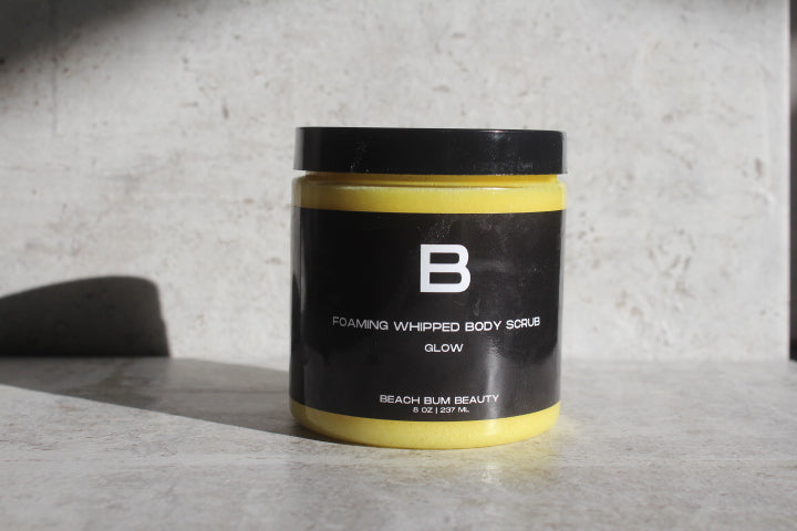 Foaming Whipped body scrub